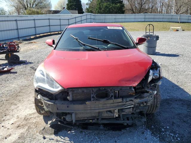  HYUNDAI VELOSTER 2016 Красный