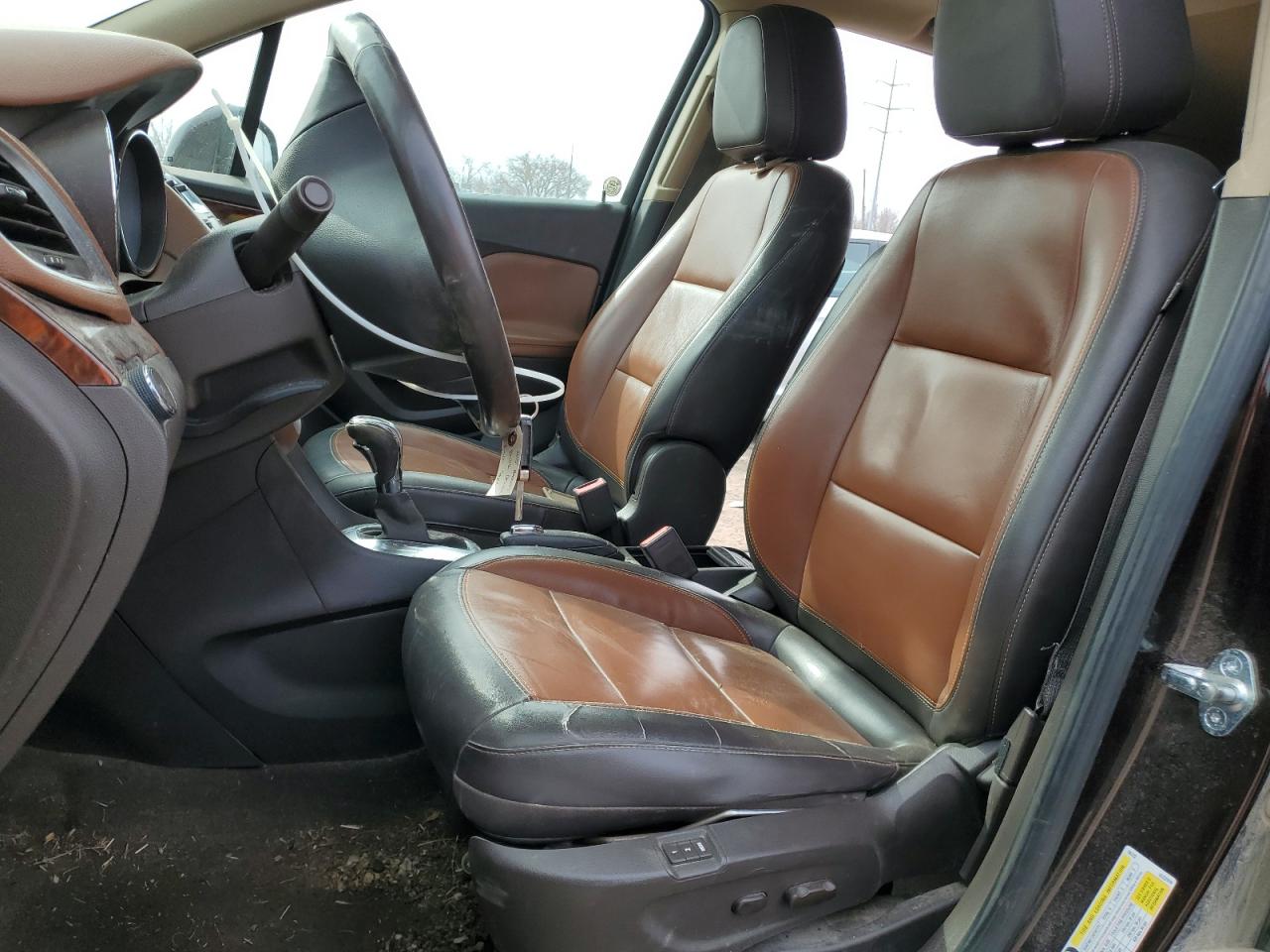 2015 BUICK ENCORE with FRONT END damage, VIN KL4CJGSB8FB264480