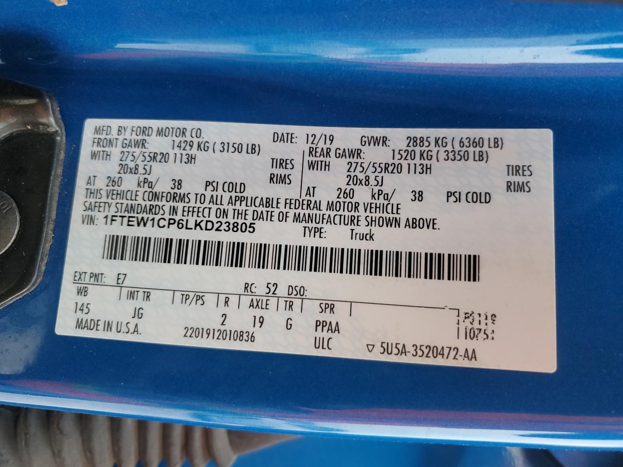 2020 Ford F-150 - Image 12