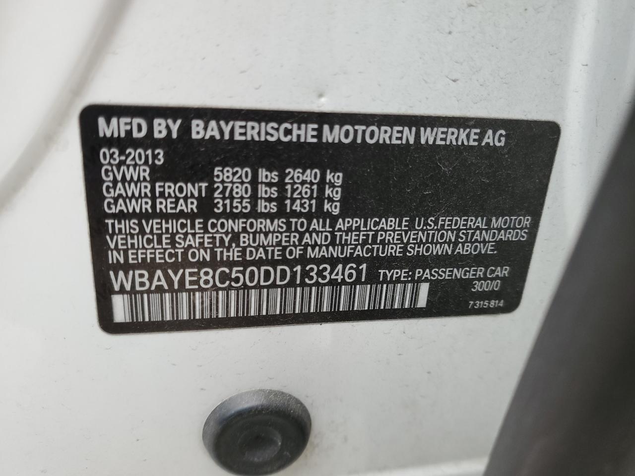 2013 BMW 7er - Image 13