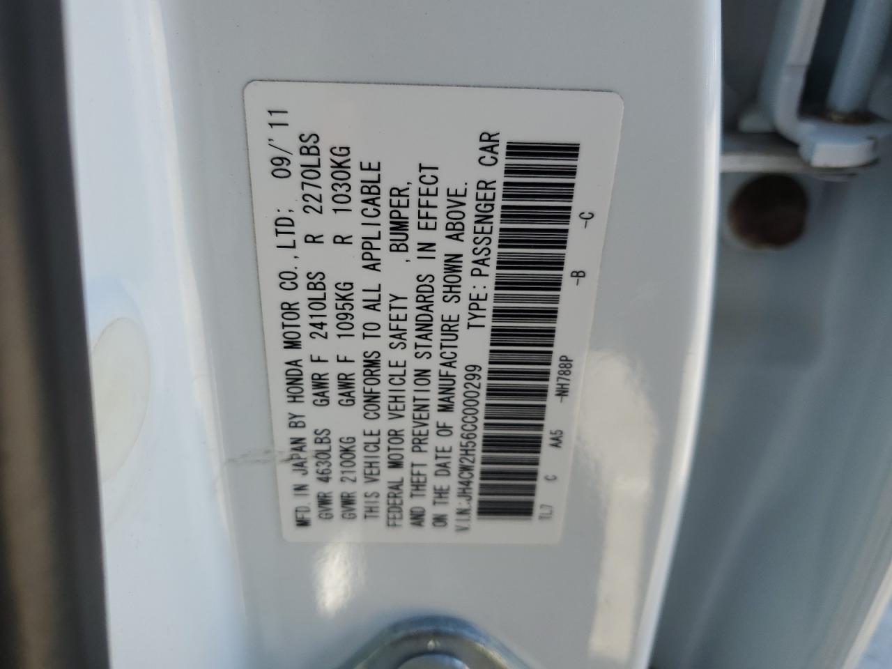 2012 Acura TSX - Image 13