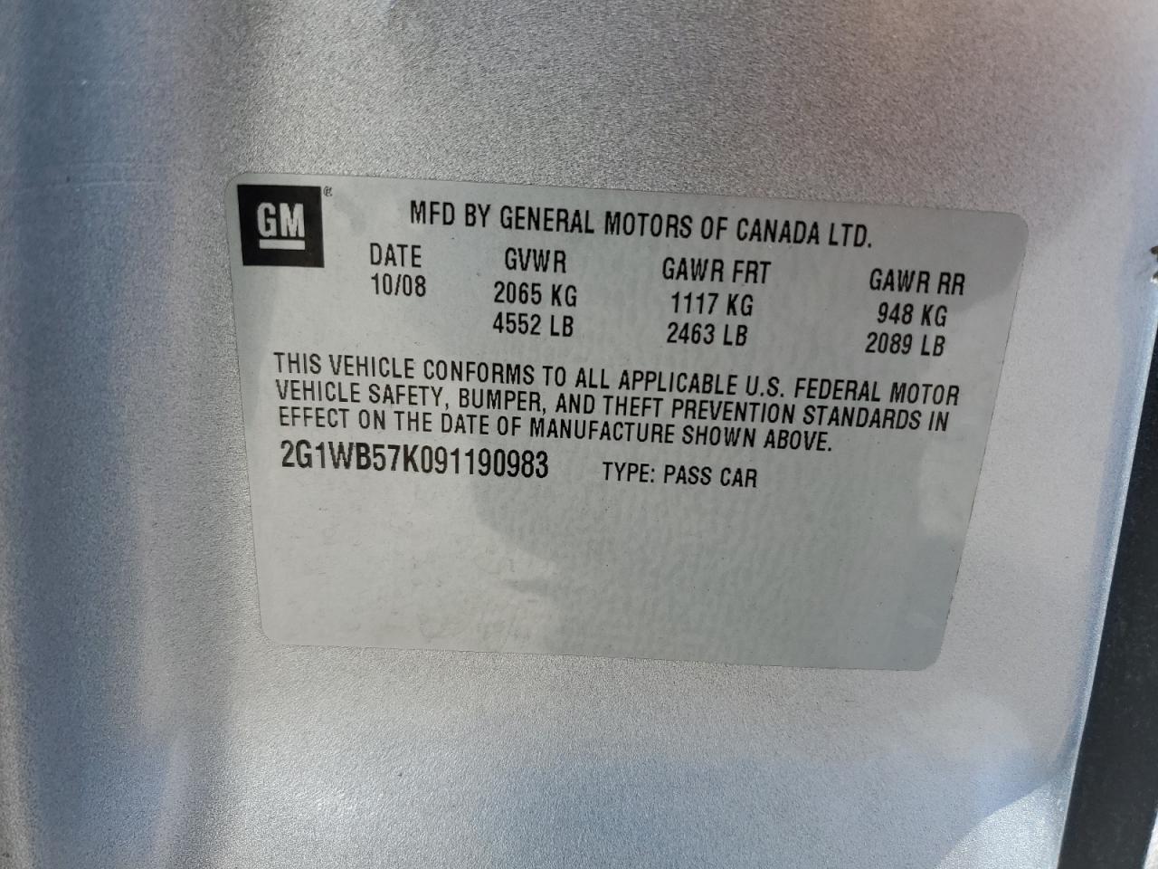 2009 Chevrolet Impala - Image 14