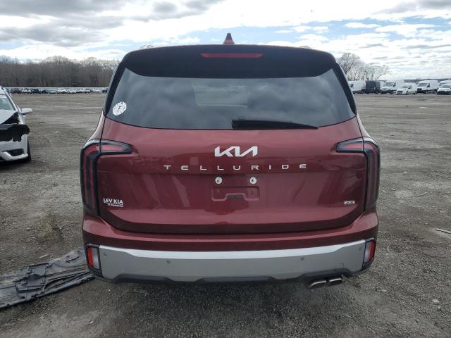  KIA TELLURIDE 2024 Красный