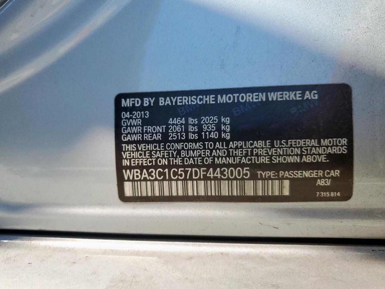 2013 BMW 3er - Image 12