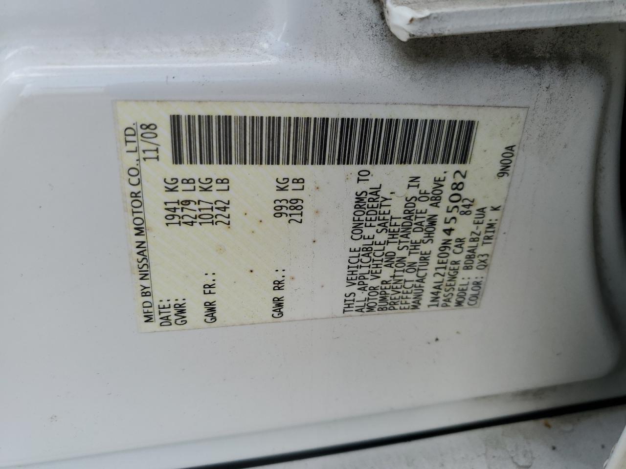 2009 Nissan Altima - Image 12