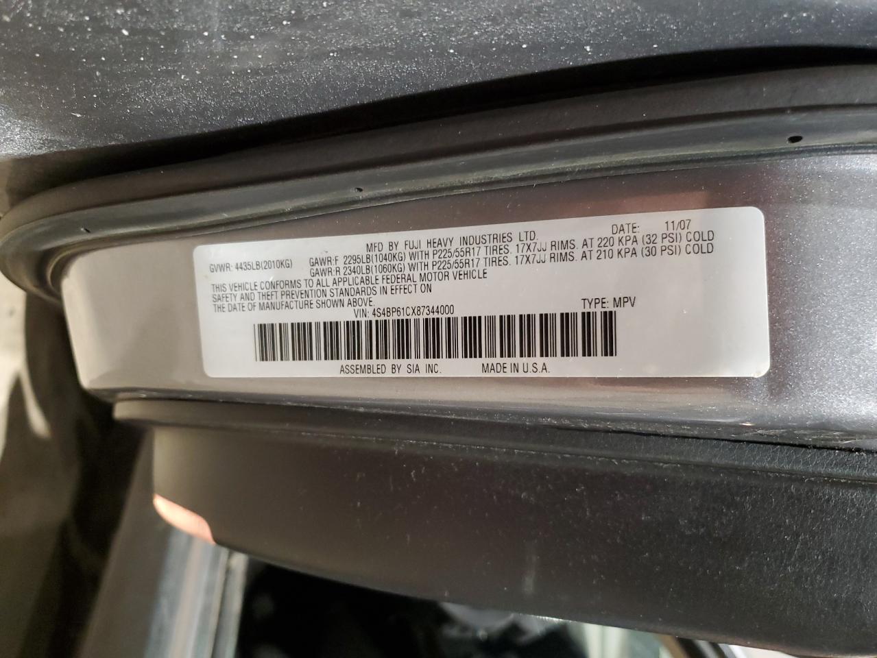 2008 Subaru Outback - Image 16