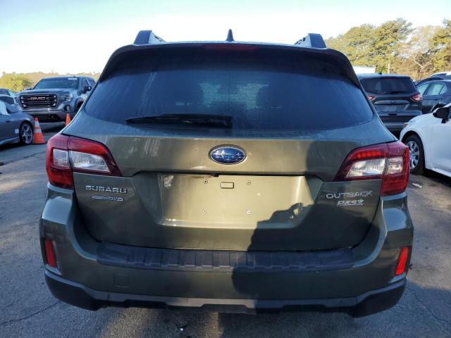  SUBARU OUTBACK 2017 Зеленый