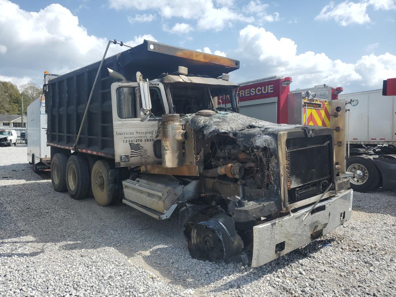 2000 Western Star 4900 Dump Truck for Sale in Eight Mile, AL - Burn