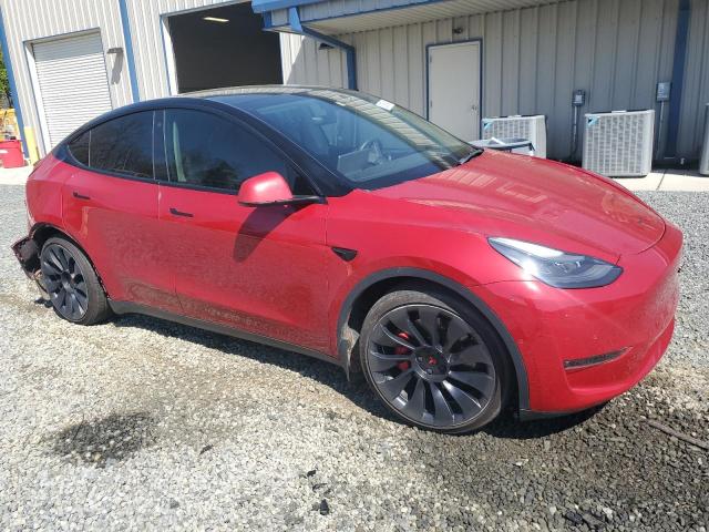  TESLA MODEL Y 2022 Red