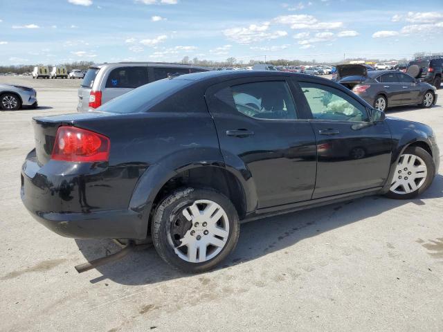 Sedans DODGE AVENGER 2012 Black