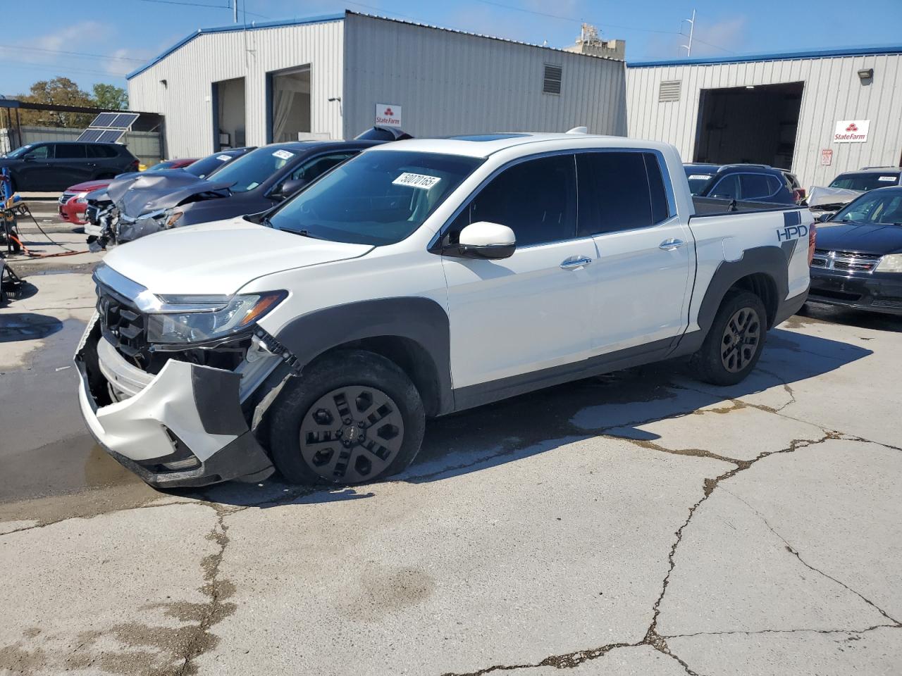 2022 Honda Ridgeline Rtl იყიდება New Orleans-ში, LA - Front End