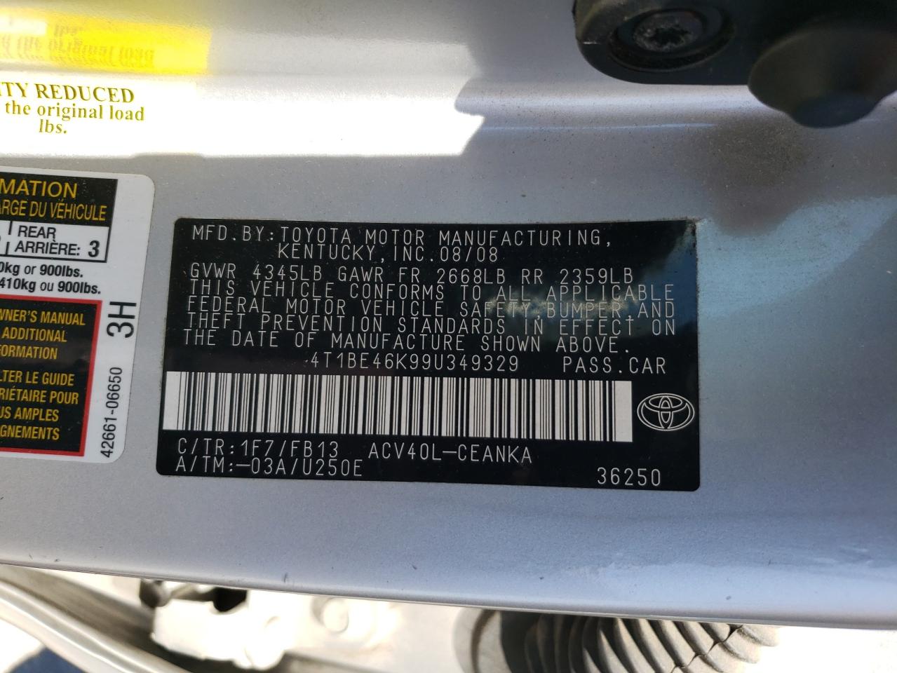 2009 Toyota Camry - Image 12