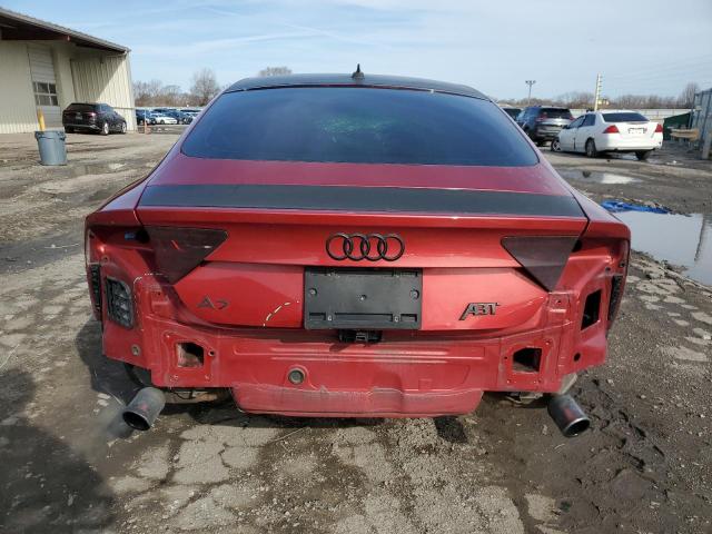 Hatchbacks AUDI A7 2012 Czerwony