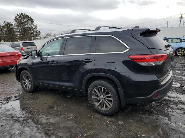  TOYOTA HIGHLANDER 2018 Czarny