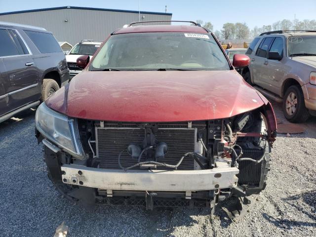  NISSAN PATHFINDER 2015 Maroon