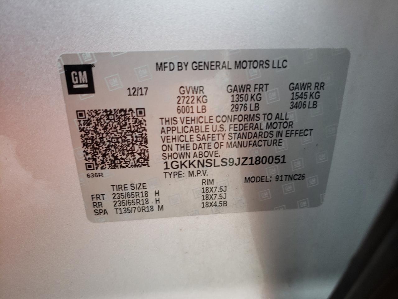 2018 GMC Acadia - Image 13