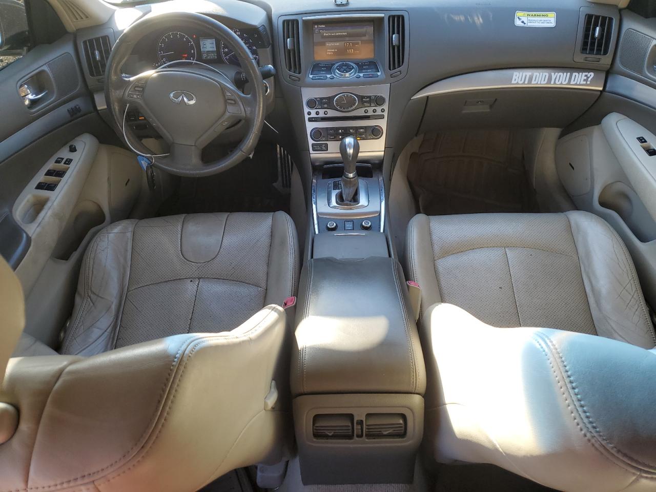 2013 Infiniti G - Image 8
