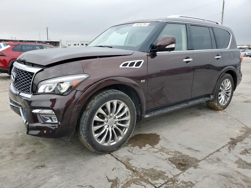 2017 Infiniti Qx80 Base en Venta en Grand Prairie, TX - Front End