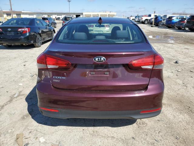  KIA FORTE 2018 Burgundy