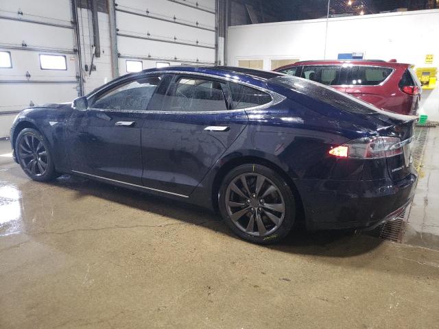 Хэтчбеки TESLA MODEL S 2013 Синий