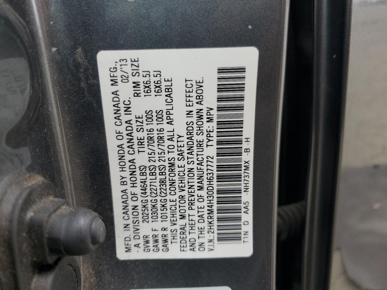 2013 Honda CR-V - Image 14