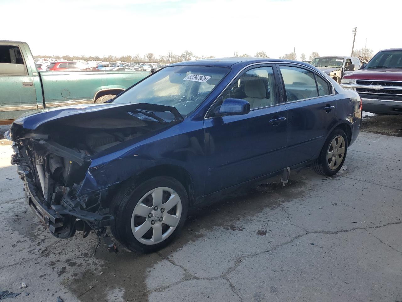 2008 Kia Optima Lx zu verkaufen in Sikeston, MO - Front End