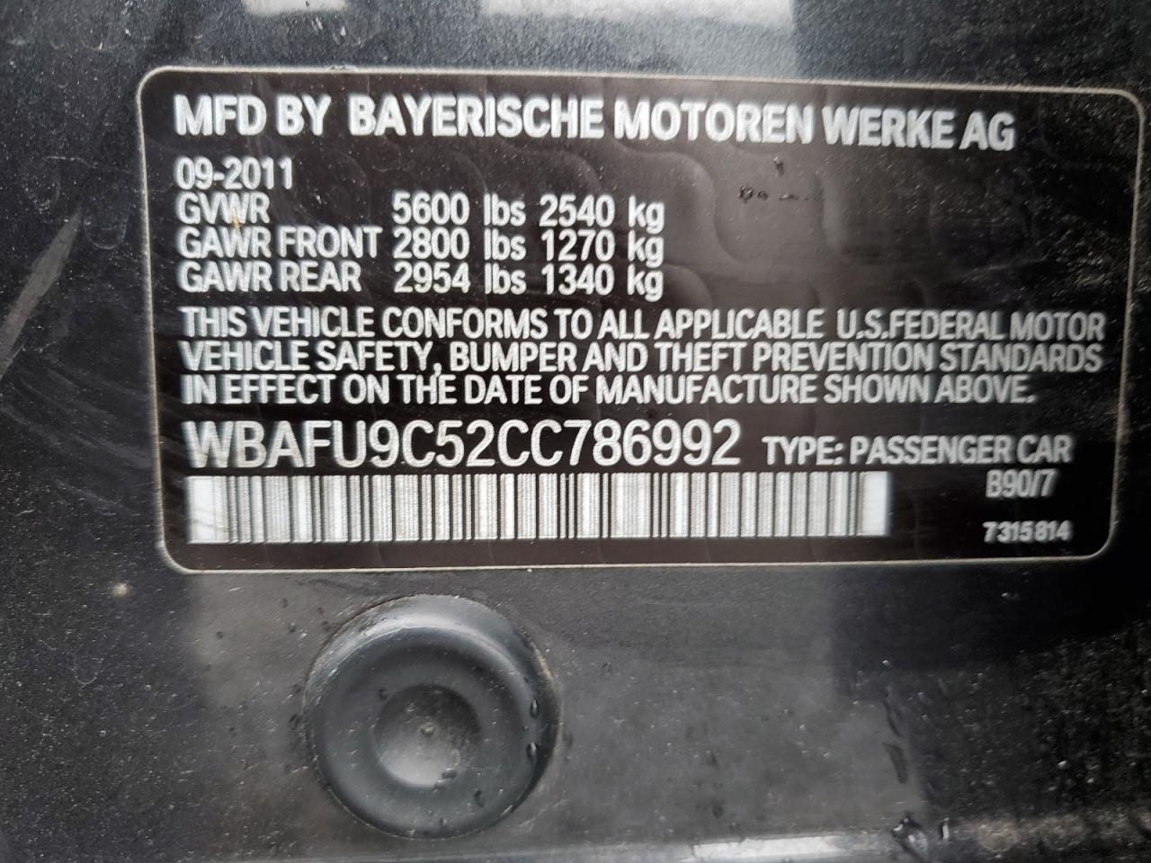 2012 BMW 5er - Image 12