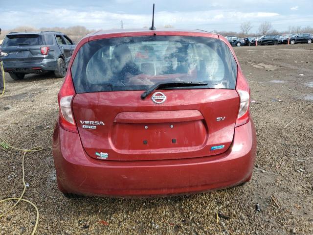  NISSAN VERSA 2016 Red