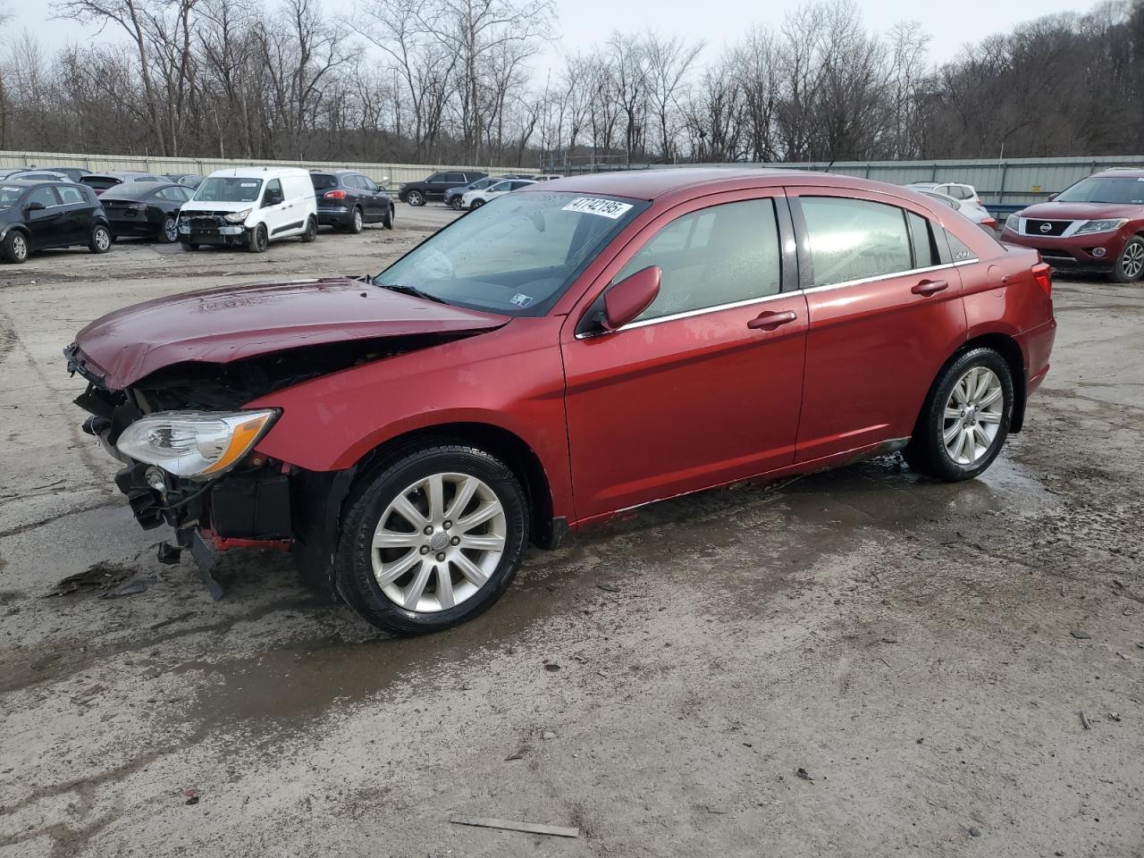 2012 Chrysler 200 Touring en Venta en Ellwood City, PA - Front End