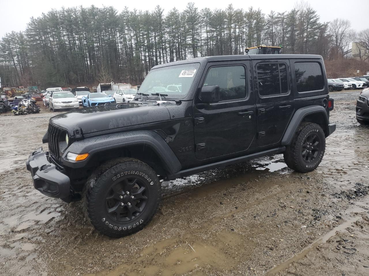 2021 Jeep Wrangler Unlimited Sport იყიდება North Billerica-ში, MA - Missing/Altered Vin