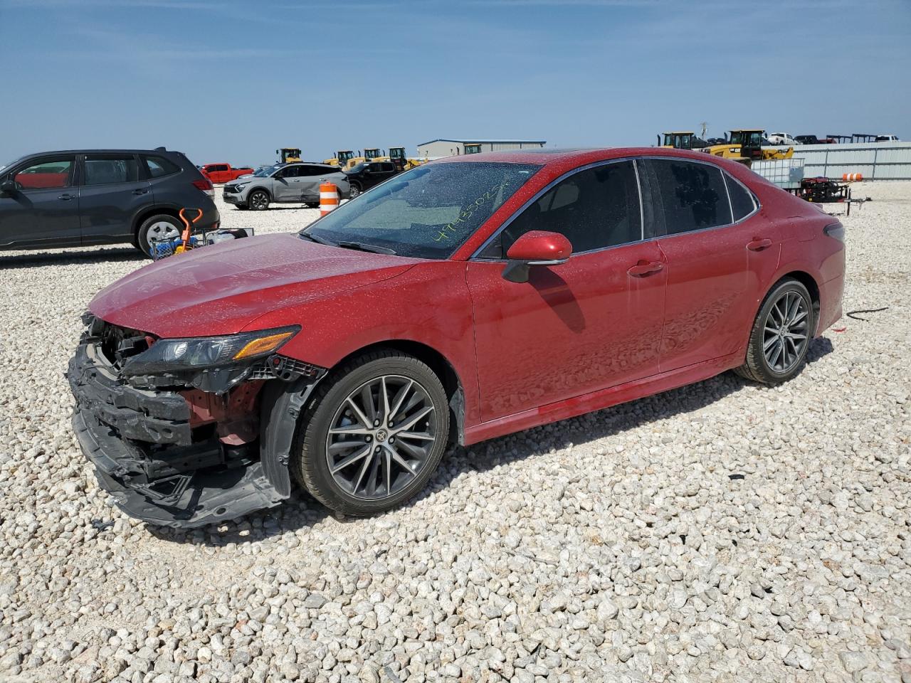 2022 Toyota Camry Night Shade на продаже в Temple, TX - Front End