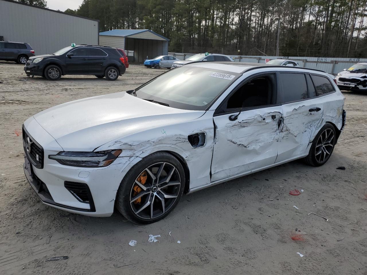 2020 Volvo V60 T8 Polestar Engineered en Venta en Seaford, DE - Side