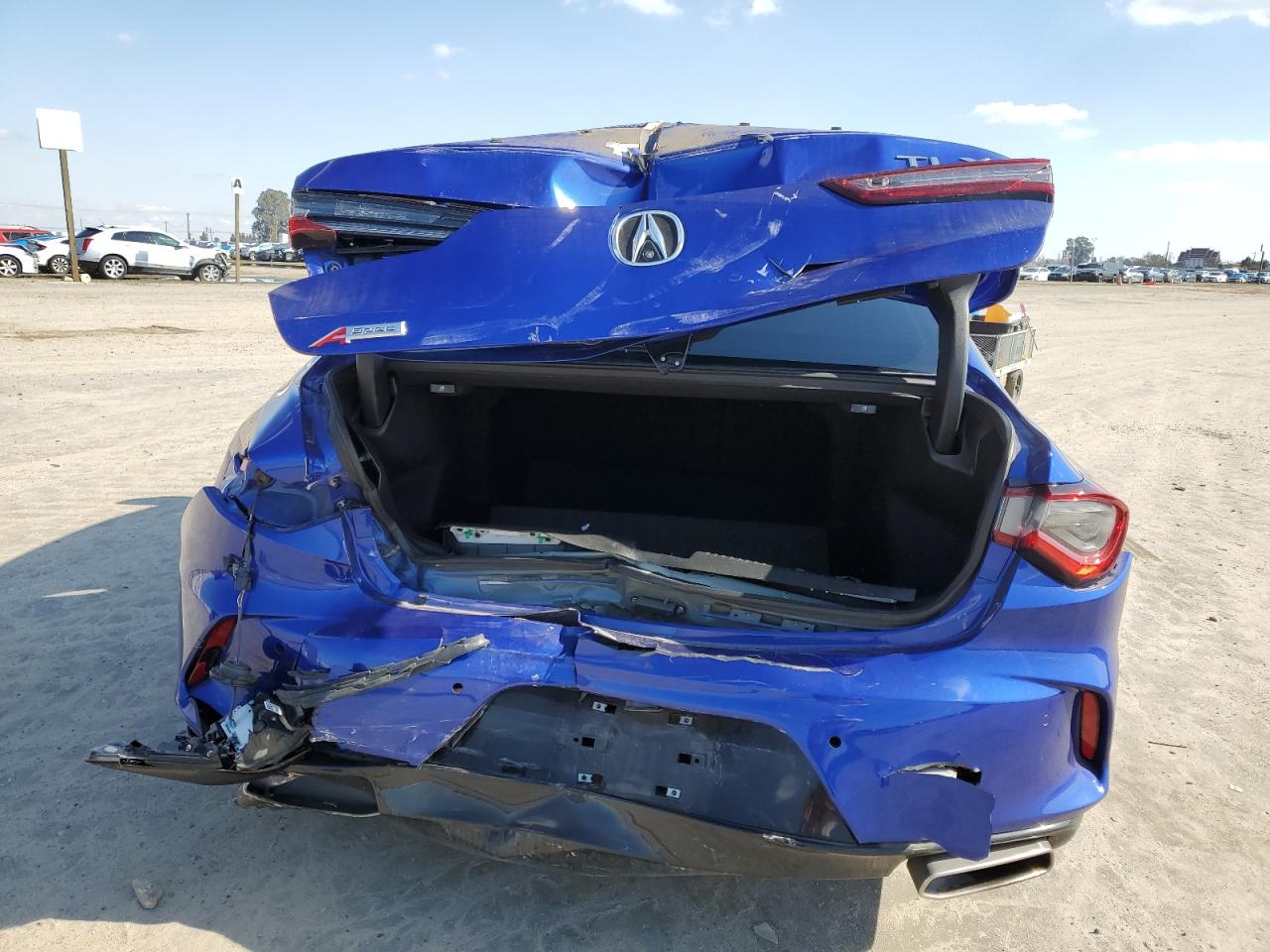 2022 Acura Tlx Tech A VIN: 19UUB5F58NA001590 Lot: 48182795