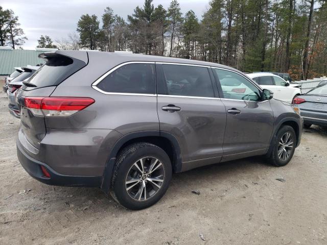  TOYOTA HIGHLANDER 2017 Szary