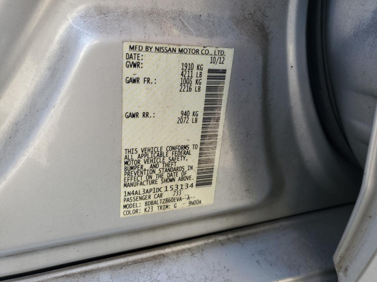 2013 Nissan Altima - Image 13