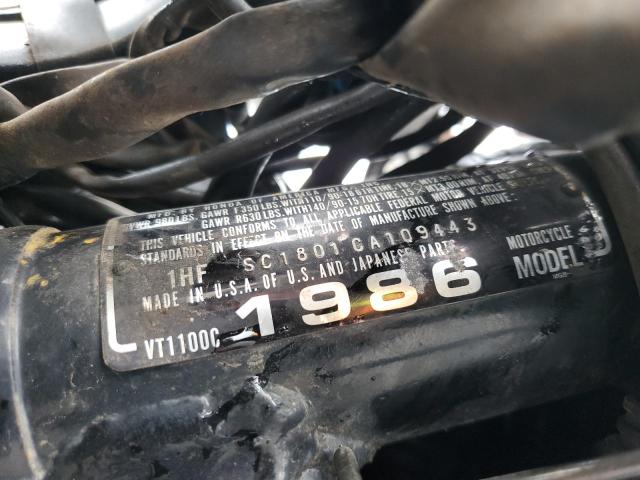1986 HONDA VT1100 C