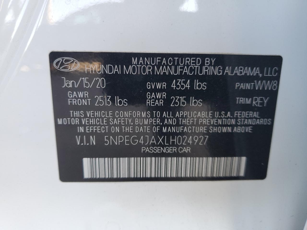 2020 Hyundai Sonata - Image 14