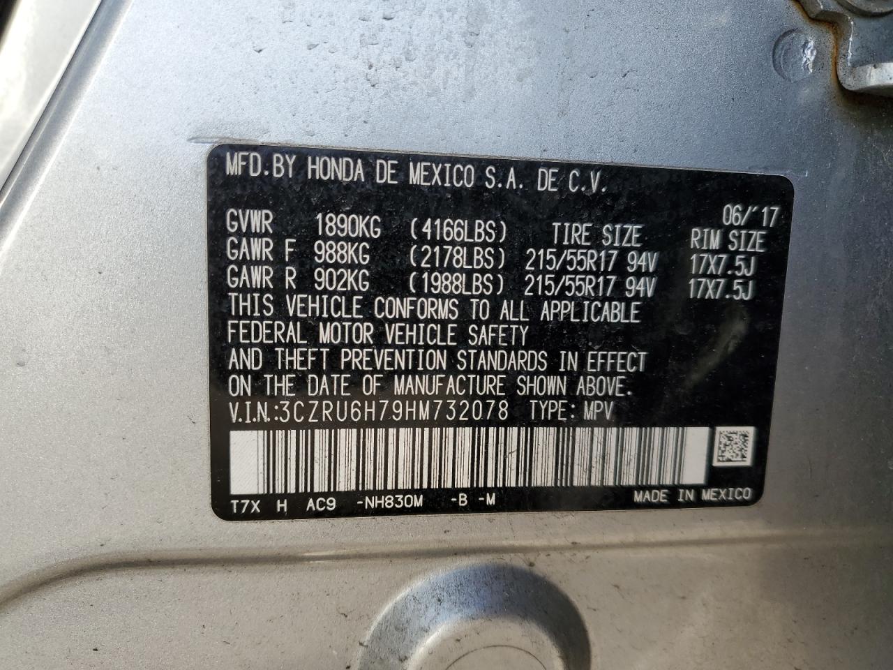 2017 Honda HR-V - Image 14