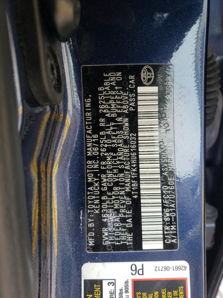 2017 Toyota Camry - Image 12
