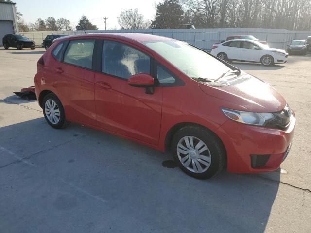 Hatchbacks HONDA FIT 2016 Czerwony