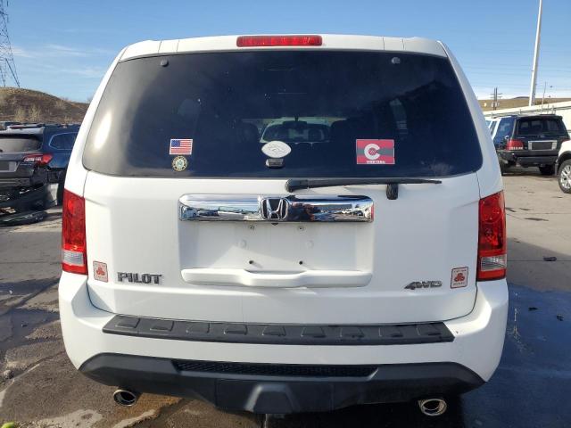  HONDA PILOT 2013 Белы