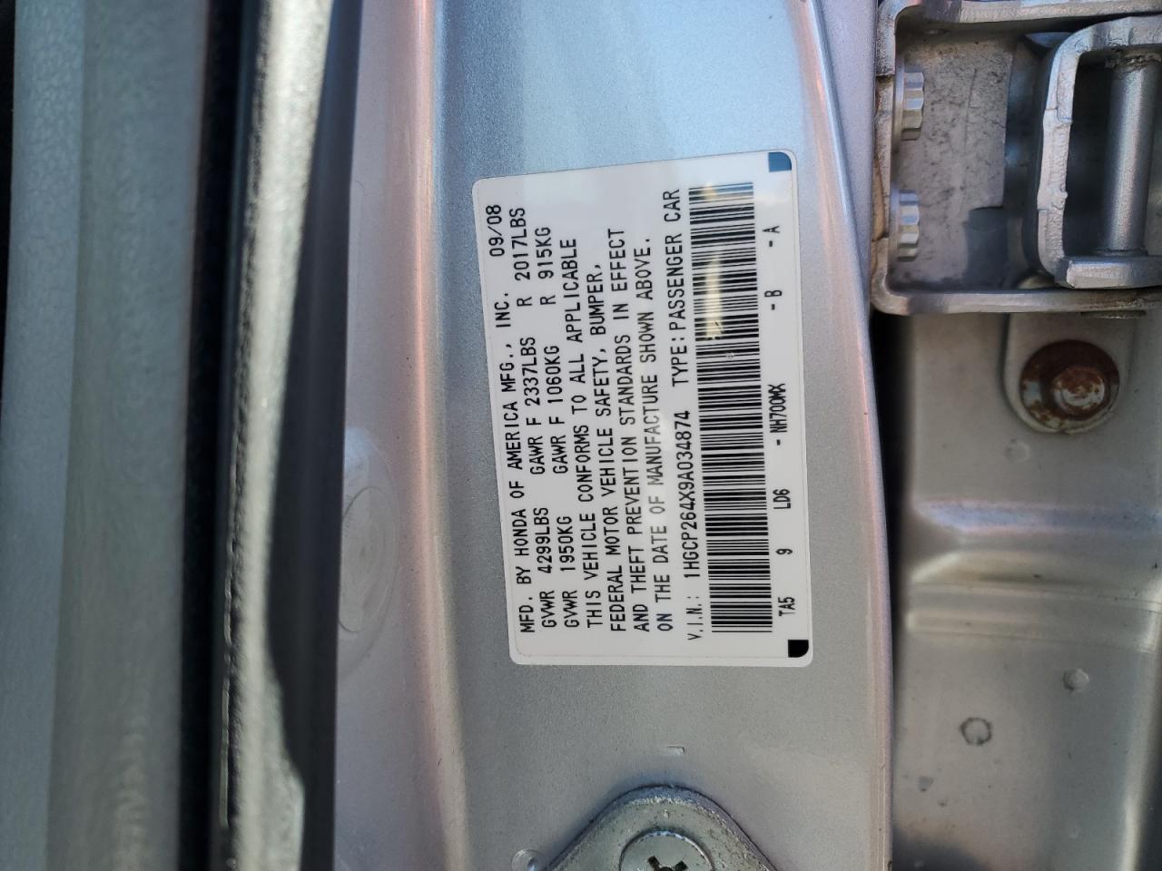 2009 Honda Accord - Image 12