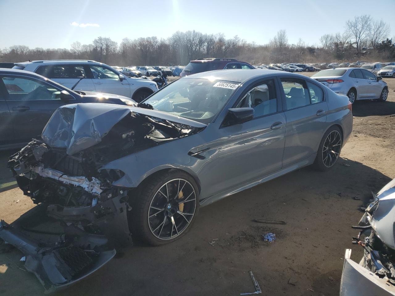 2019 Bmw M5 за продажба в New Britain, CT - Front End