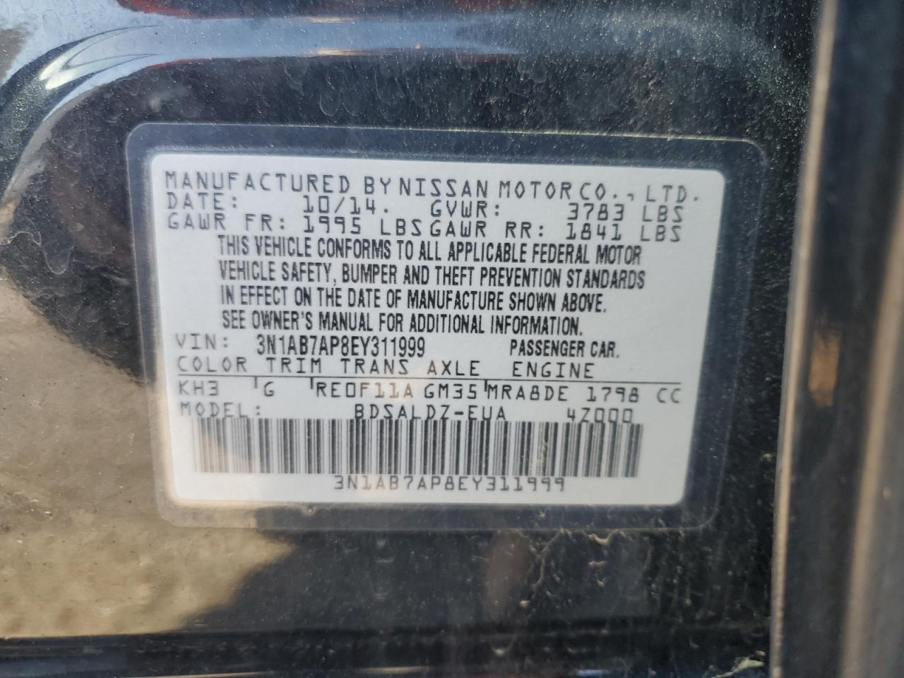 2014 Nissan Sentra - Image 12