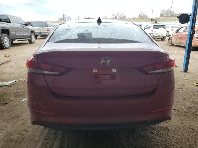  HYUNDAI ELANTRA 2017 Красный
