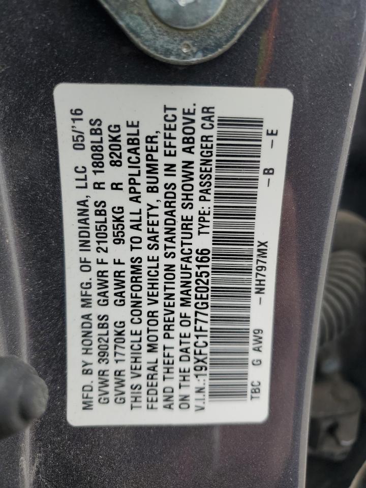 2016 Honda Civic - Image 12
