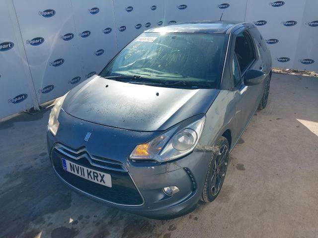 2011 CITROEN DS3 DSTYLE for sale at Copart BRISTOL