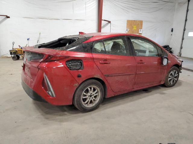 TOYOTA PRIUS 2018 Czerwony