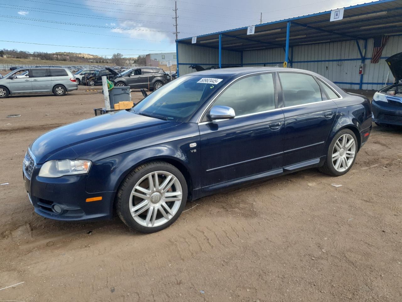 2007 Audi New S4 Quattro იყიდება Colorado Springs-ში, CO - Mechanical