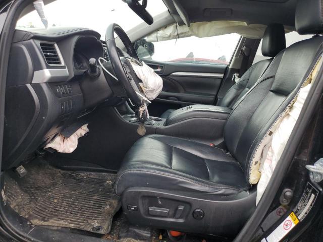  TOYOTA HIGHLANDER 2018 Czarny